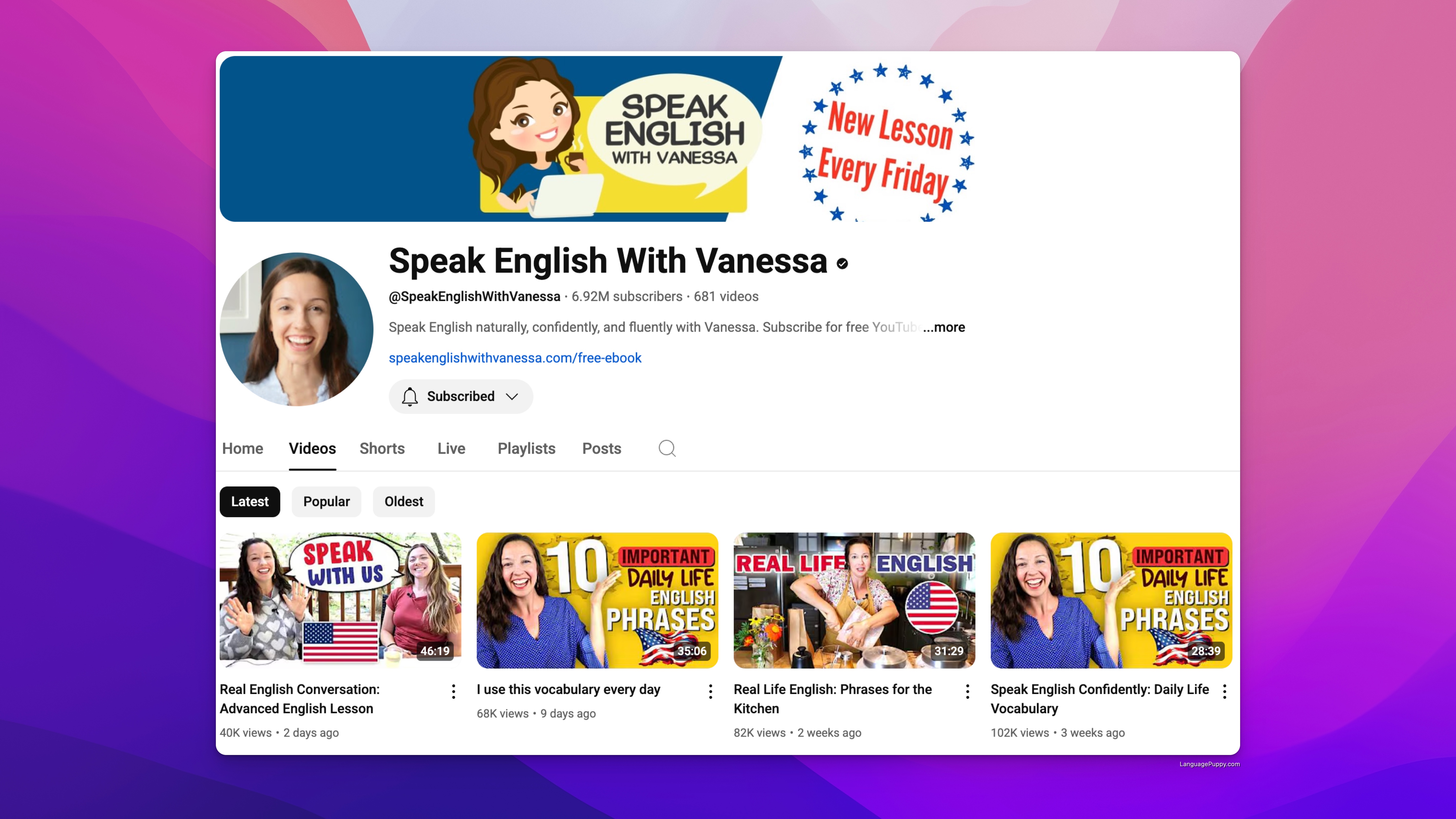 Speak English With Vanessa